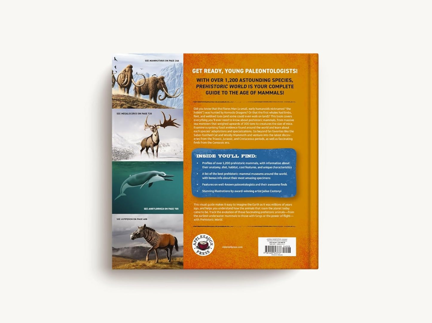 Prehistoric World: Over 1,200 Incredible Mammals & Discoveries from the Mesozoic & Cenozoic