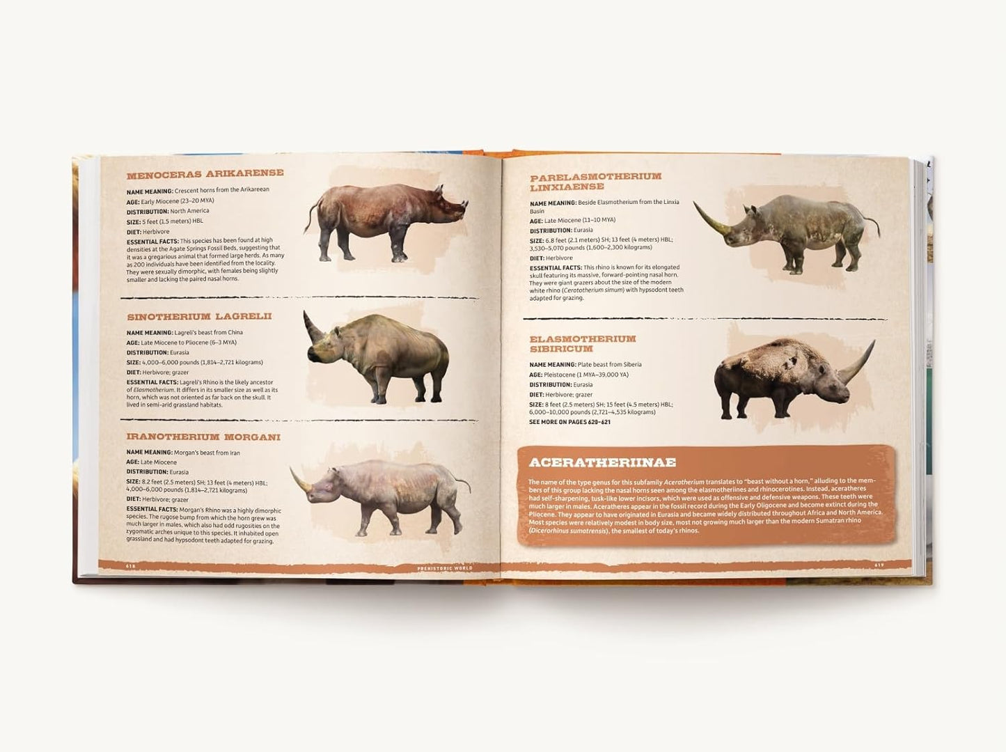 Prehistoric World: Over 1,200 Incredible Mammals & Discoveries from the Mesozoic & Cenozoic