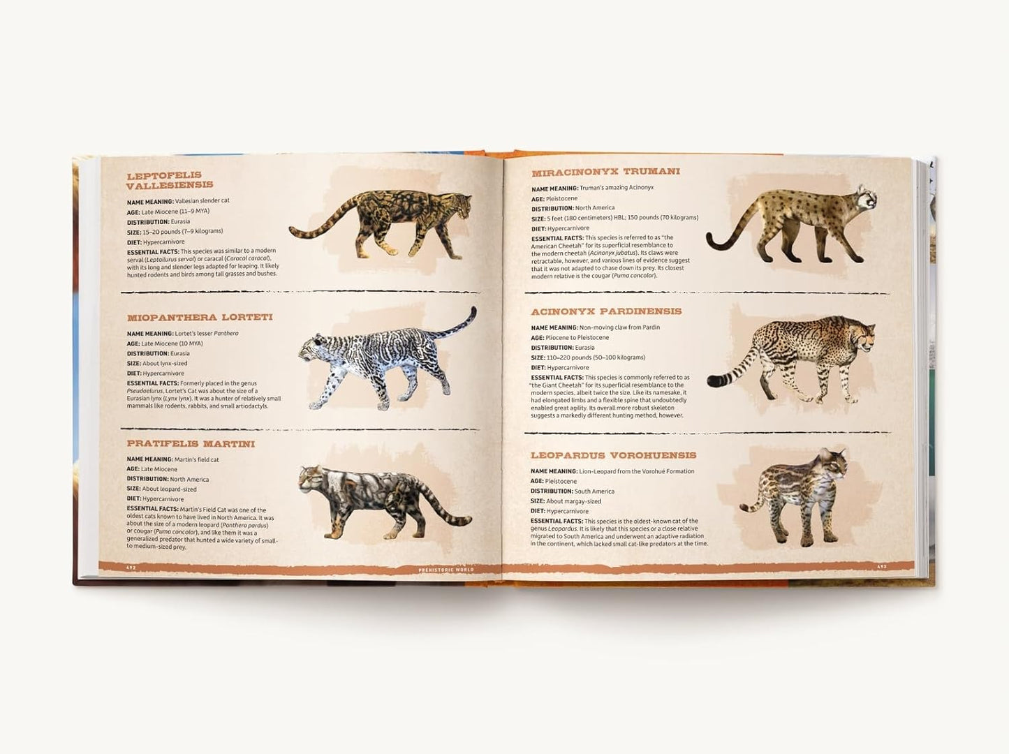 Prehistoric World: Over 1,200 Incredible Mammals & Discoveries from the Mesozoic & Cenozoic