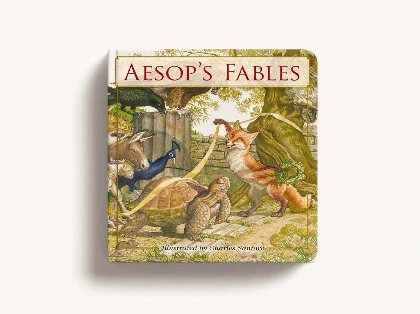 Aesop's Fables Oversized Padded Board Book: The Classic Edition