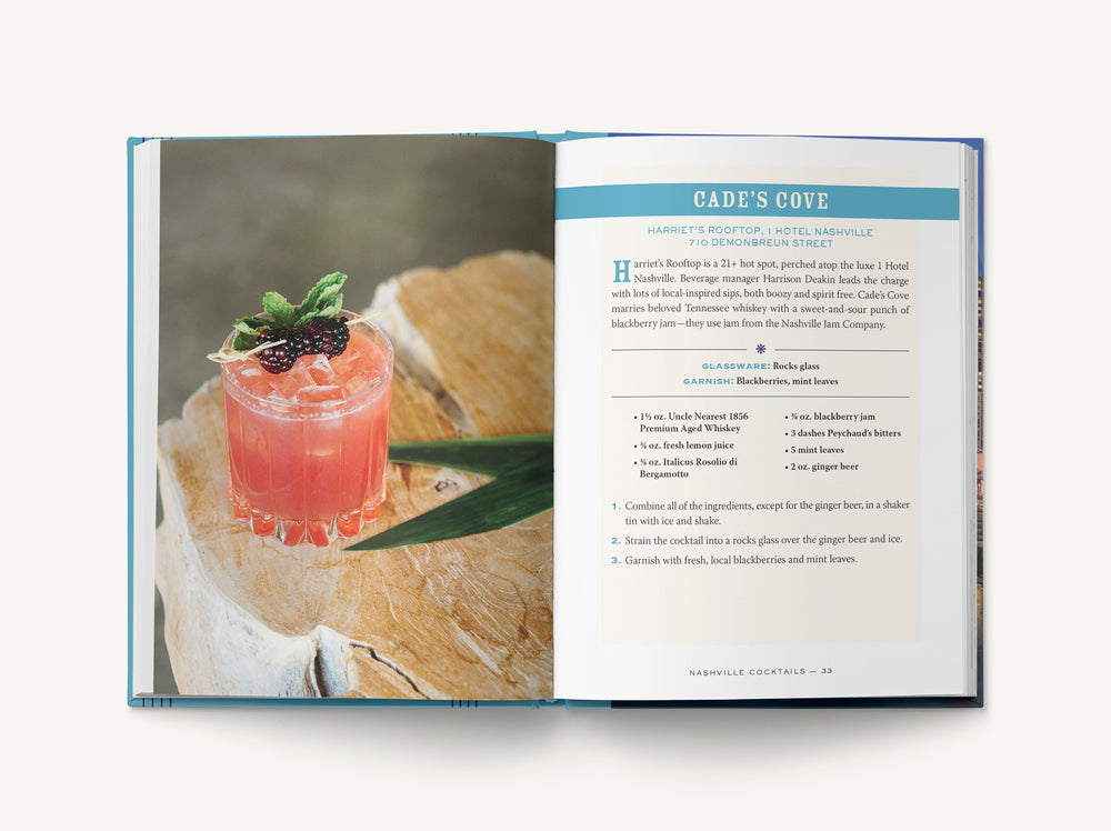 Nashville Cocktails: An Elegant Collection of Over 100 Recipes Inspired by Music City (Craft Cocktails Inspired By Music City)