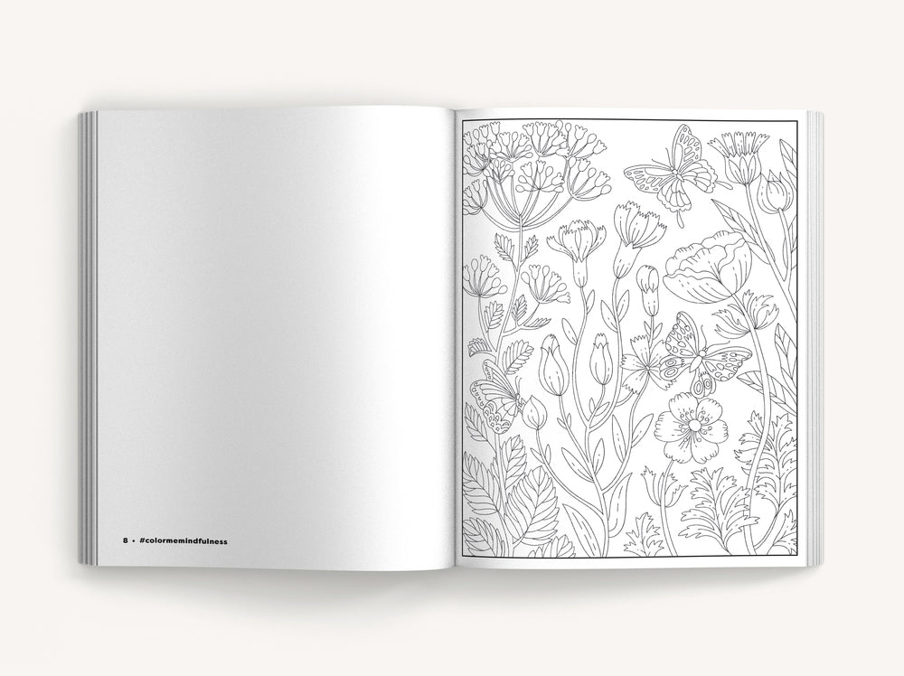 Color Me Mindfulness: A Relaxing Coloring Book (Relax And De-Stress With Mindful Coloring)