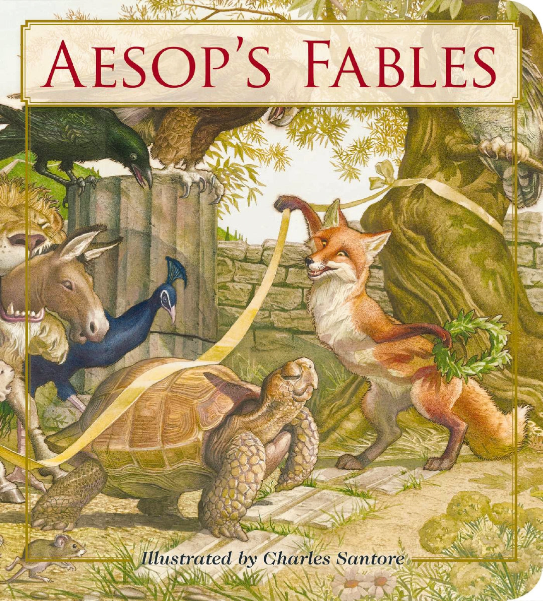 Aesop's Fables Oversized Padded Board Book: The Classic Edition – Cider  Mill Press