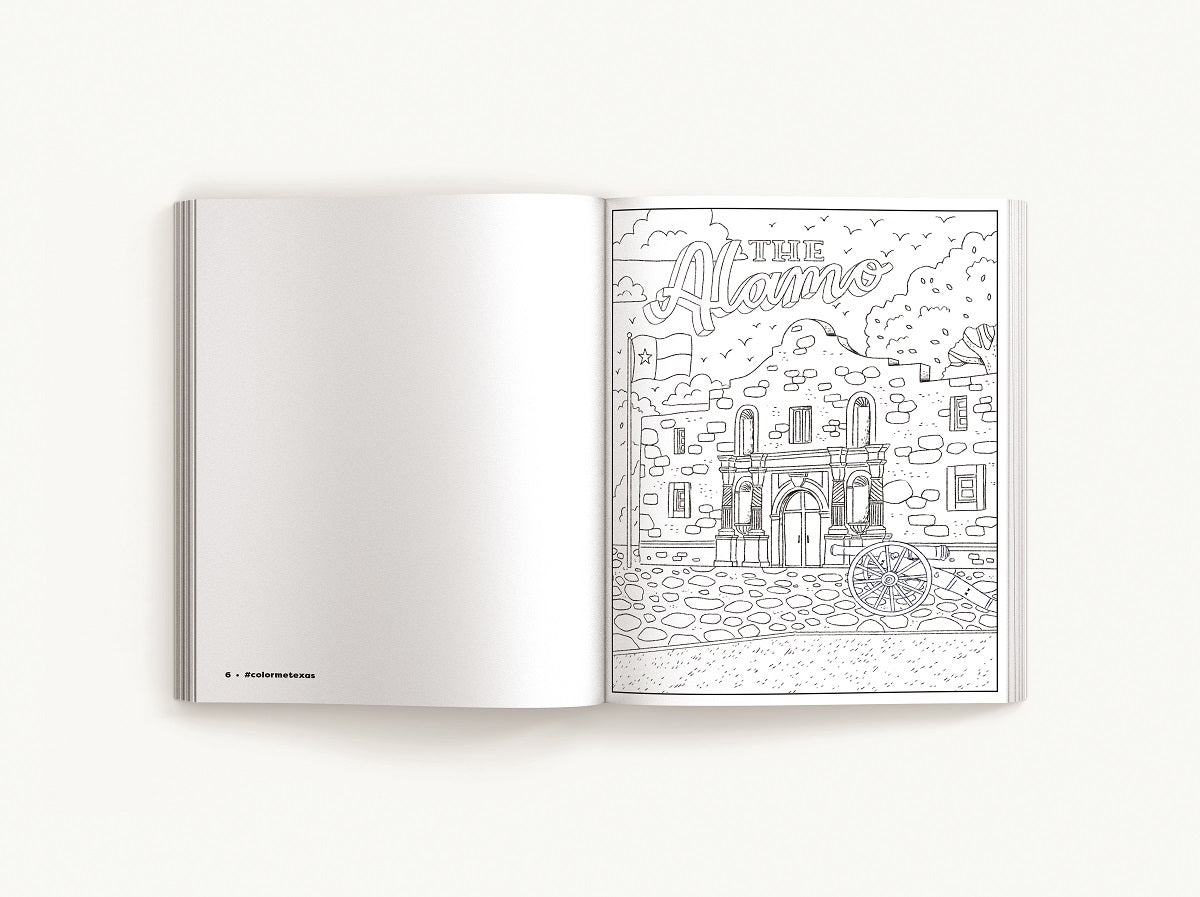 Color Me Texas: A Lone Star State Coloring Book