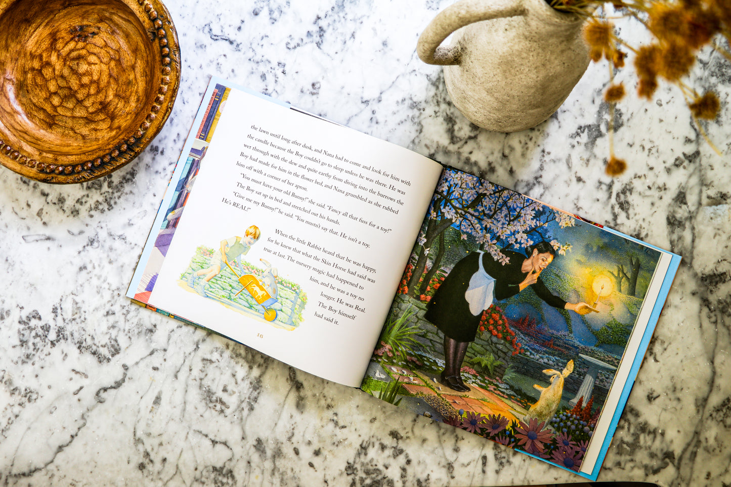 The Velveteen Rabbit Hardcover: The Classic Edition by acclaimed illustrator, Charles Santore (A Heartwarming Tale of Love and Magic)