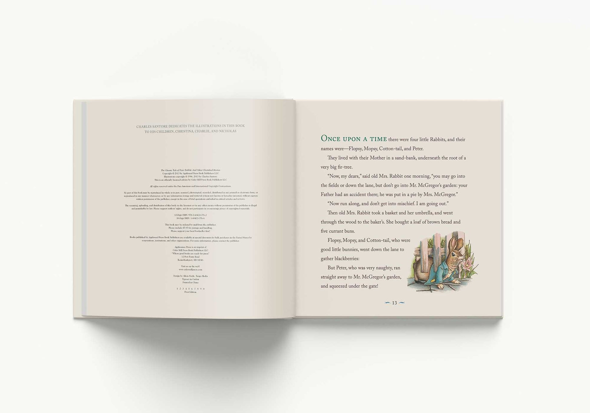 The Classic Tale of Peter Rabbit Hardcover: The Classic Edition by acc –  Cider Mill Press