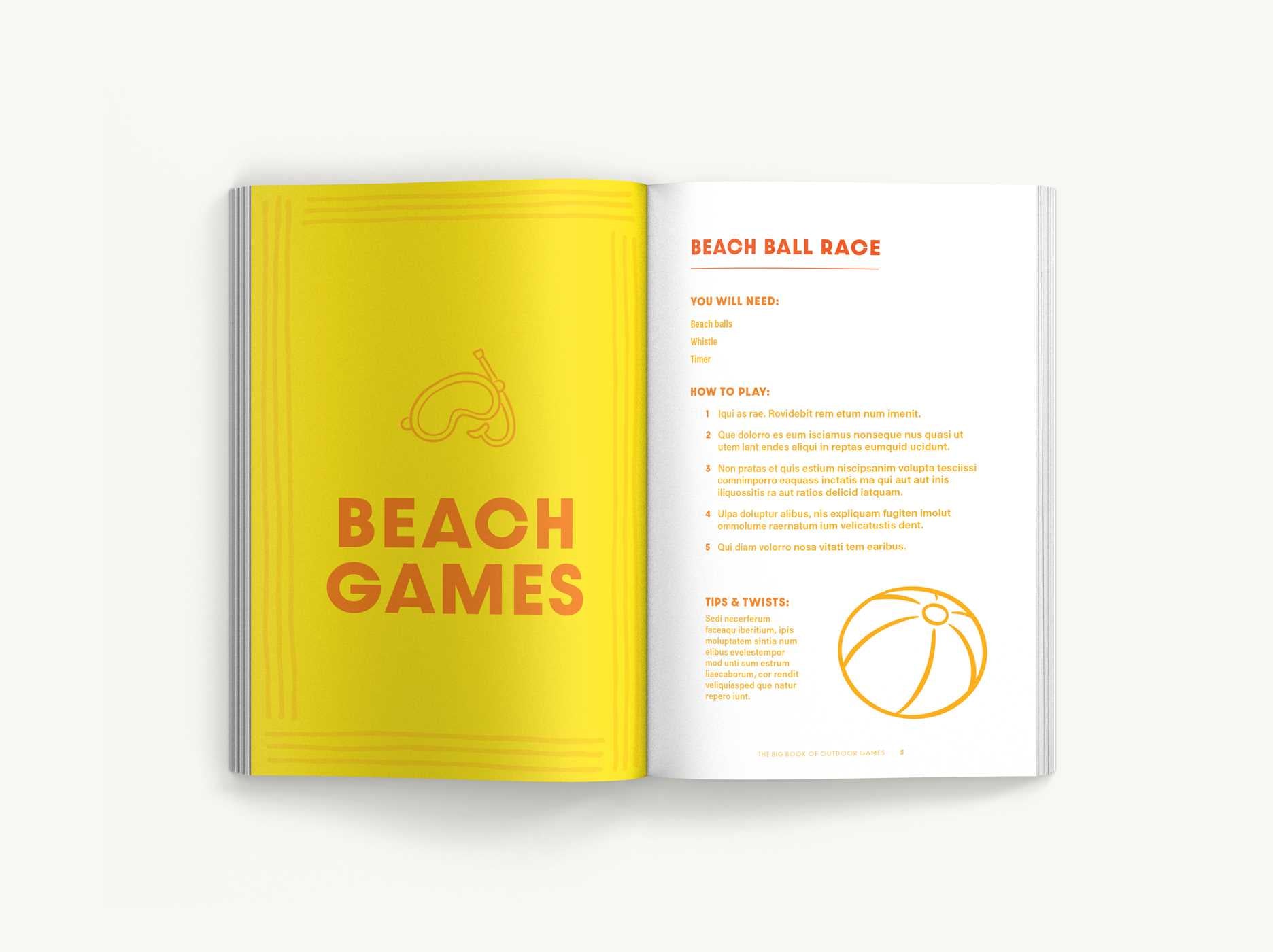 The Book of Outdoor Games: 50+ Antiboredom, Unplugged Activities